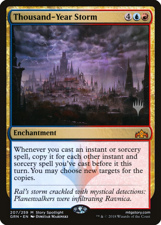 Thousand-Year Storm (Promo Pack) [Guilds of Ravnica Promos] | The CG Realm