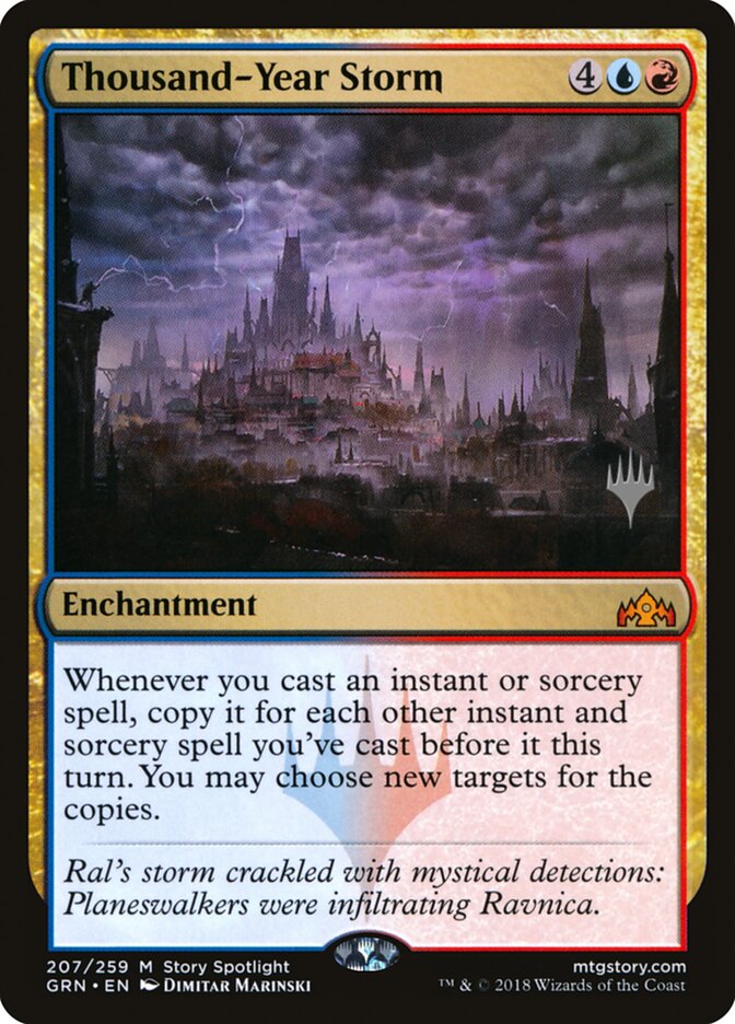 Thousand-Year Storm (Promo Pack) [Guilds of Ravnica Promos] | The CG Realm