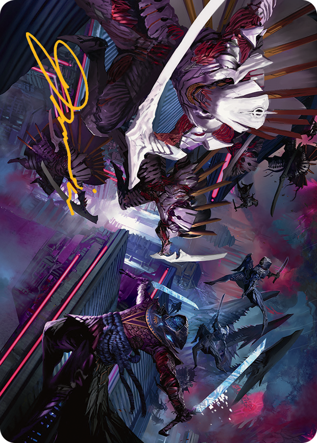 Invasion of Kamigawa Art Card (Gold-Stamped Signature) [March of the Machine Art Series] | The CG Realm