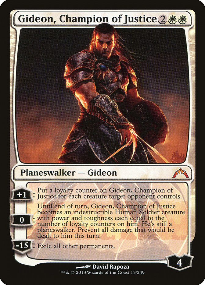 Gideon, Champion of Justice [Gatecrash] | The CG Realm