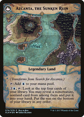 Search for Azcanta // Azcanta, the Sunken Ruin (Buy-A-Box) [Ixalan Treasure Chest] | The CG Realm