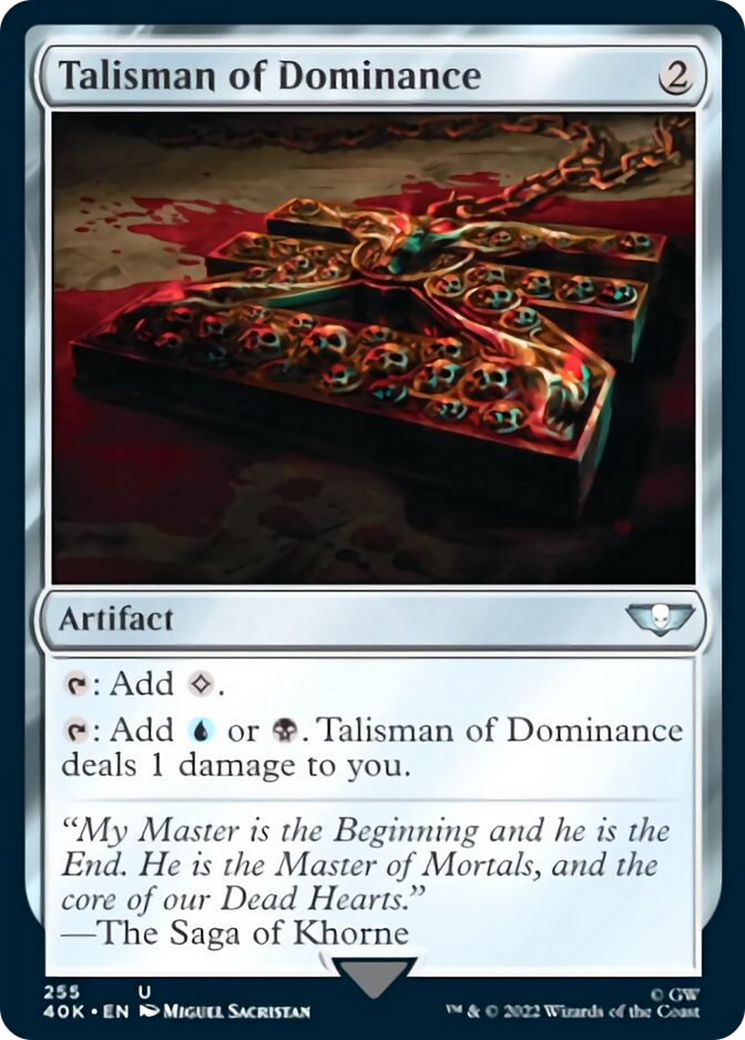 Talisman of Dominance (255) (Surge Foil) [Warhammer 40,000] | The CG Realm