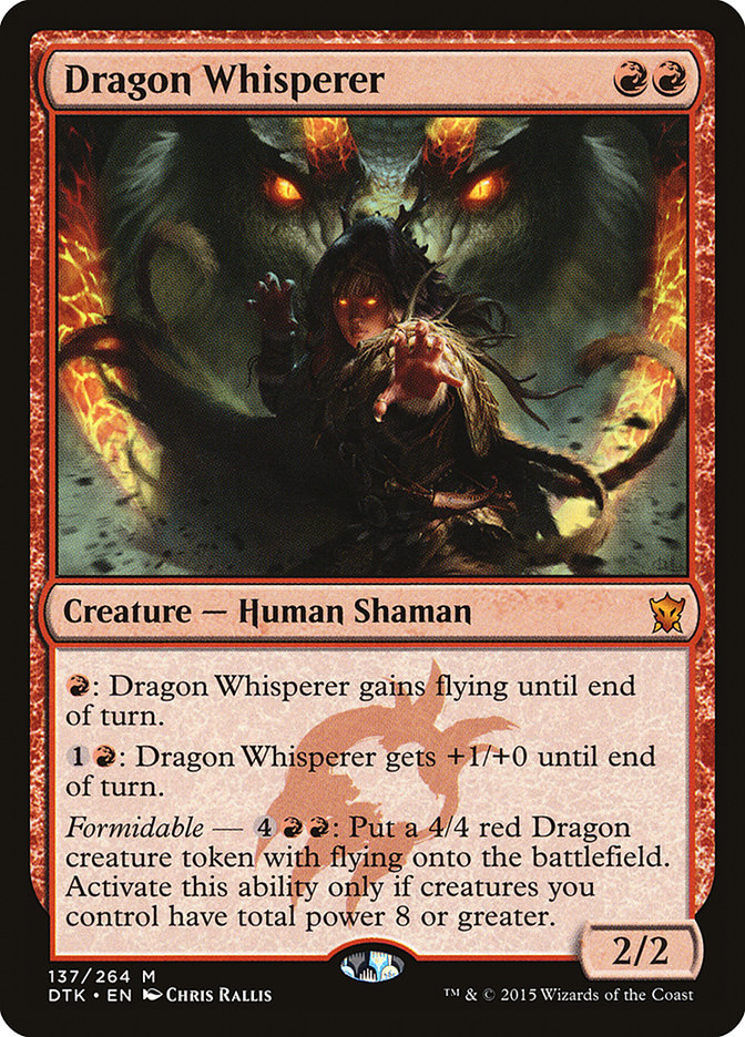 Dragon Whisperer [Dragons of Tarkir] | The CG Realm