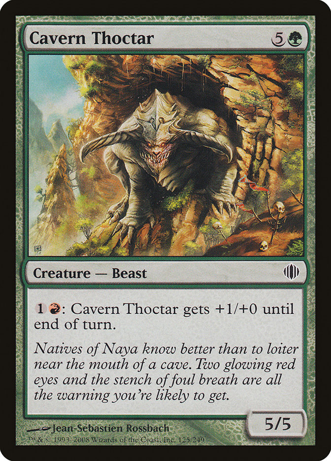 Cavern Thoctar [Shards of Alara] | The CG Realm