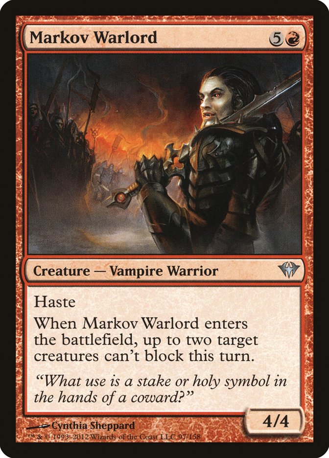 Markov Warlord [Dark Ascension] | The CG Realm