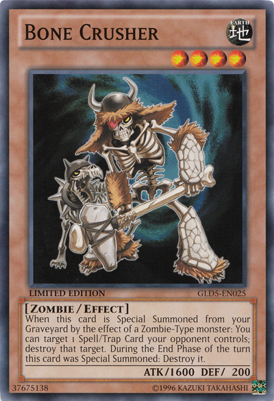 Bone Crusher [GLD5-EN025] Common | The CG Realm