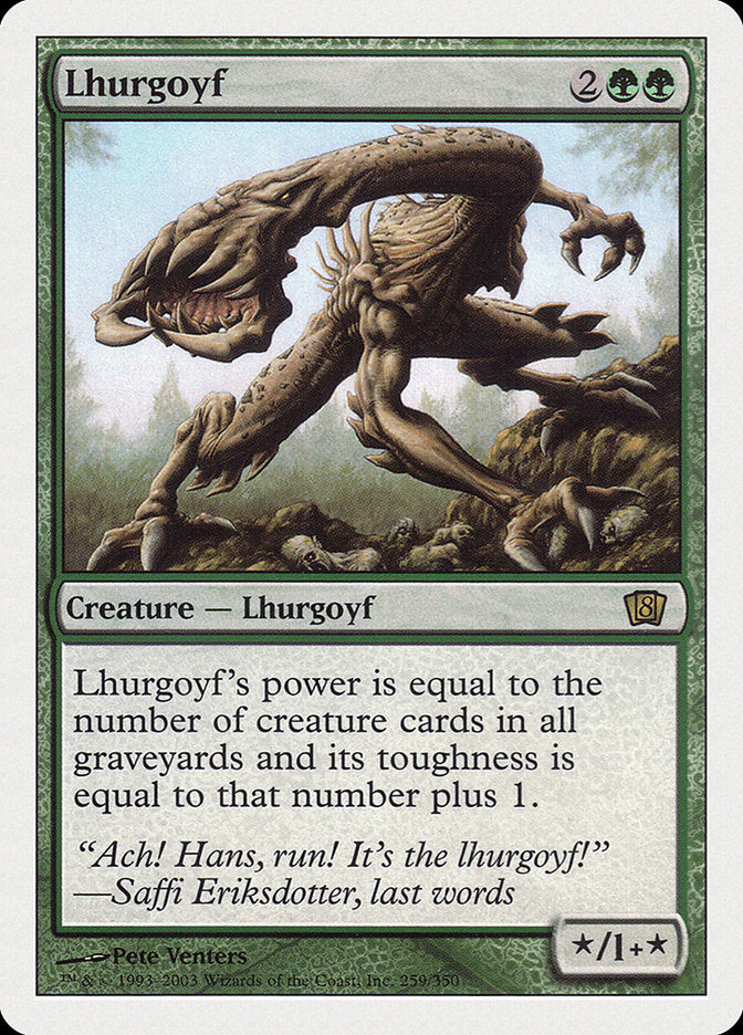 Lhurgoyf [Eighth Edition] | The CG Realm