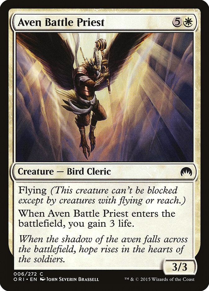 Aven Battle Priest [Magic Origins] | The CG Realm