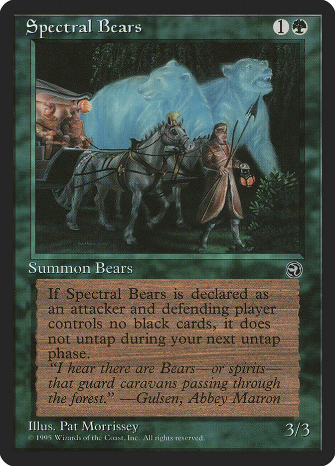 Spectral Bears [Homelands] | The CG Realm