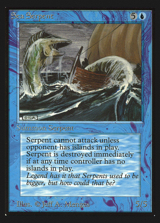 Sea Serpent [International Collectors' Edition] | The CG Realm