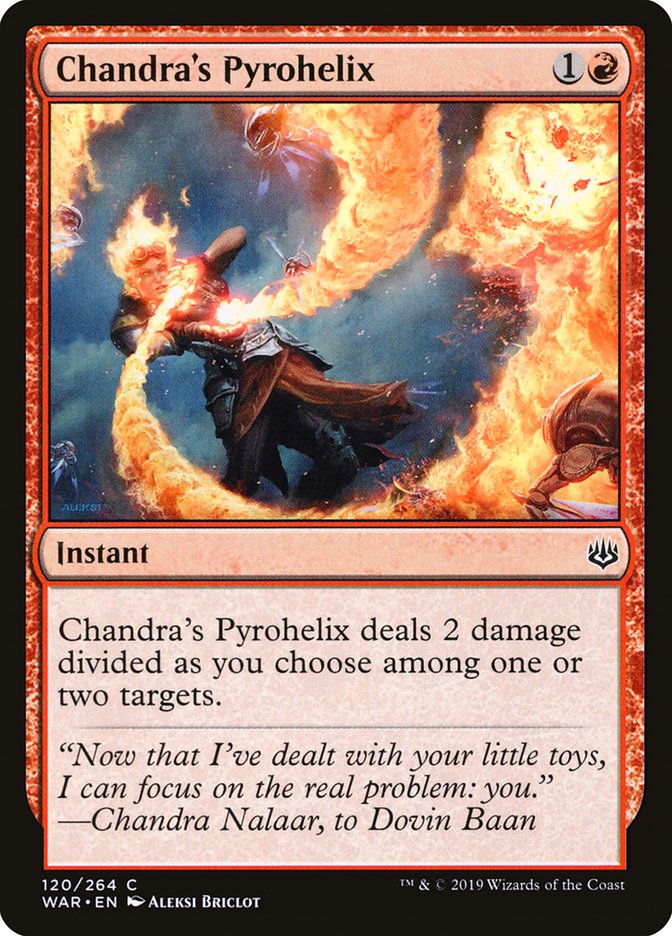 Chandra's Pyrohelix [War of the Spark] | The CG Realm