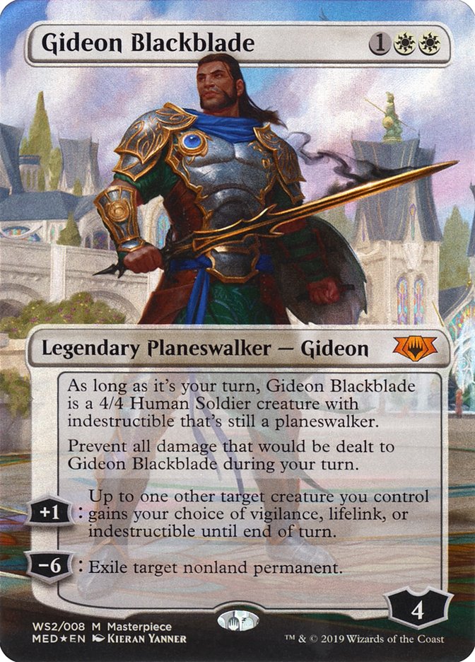 Gideon Blackblade [Mythic Edition] | The CG Realm