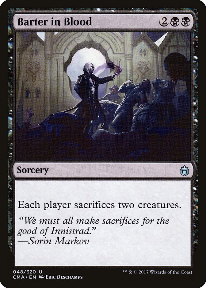 Barter in Blood [Commander Anthology] | The CG Realm