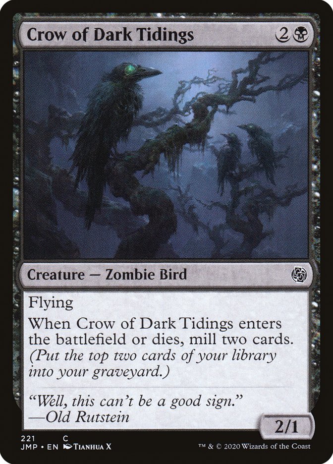 Crow of Dark Tidings [Jumpstart] | The CG Realm