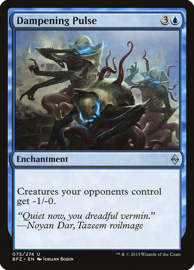 Dampening Pulse [Battle for Zendikar] | The CG Realm