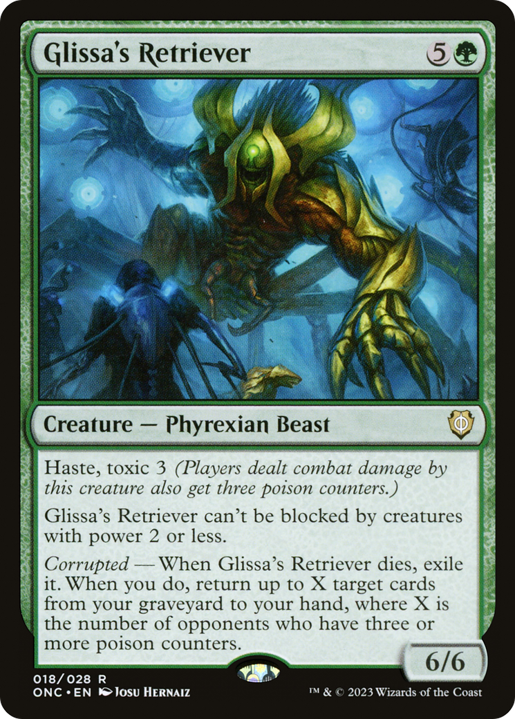 Glissa's Retriever [Phyrexia: All Will Be One Commander] | The CG Realm
