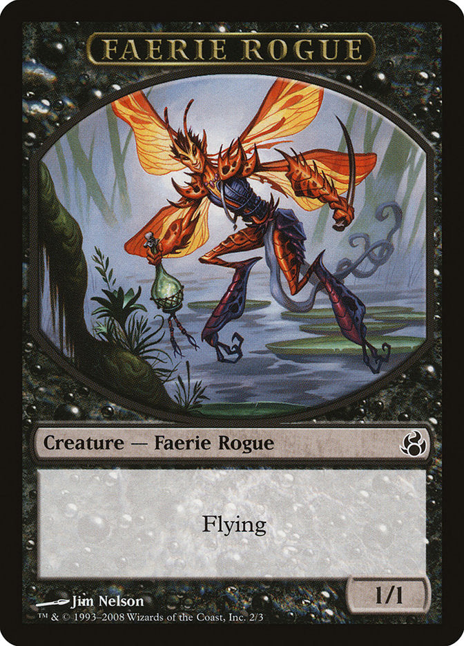 Faerie Rogue Token [Morningtide Tokens] | The CG Realm