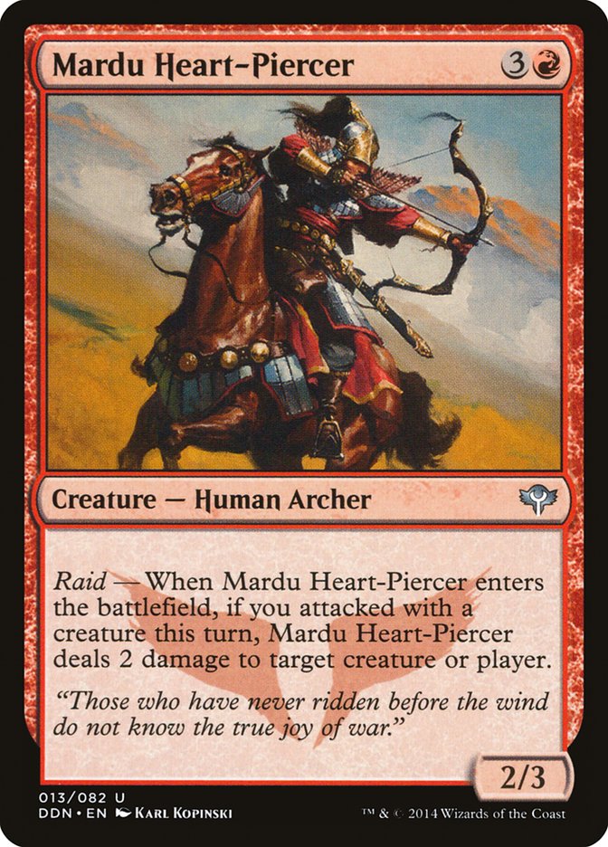 Mardu Heart-Piercer [Duel Decks: Speed vs. Cunning] | The CG Realm
