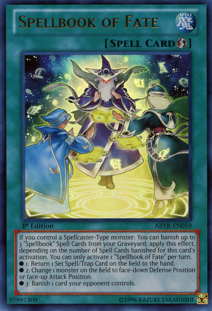 Spellbook of Fate [ABYR-EN059] Ultra Rare | The CG Realm