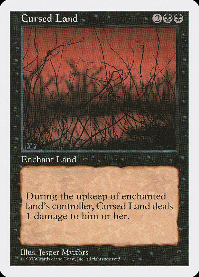 Cursed Land [Fifth Edition] | The CG Realm