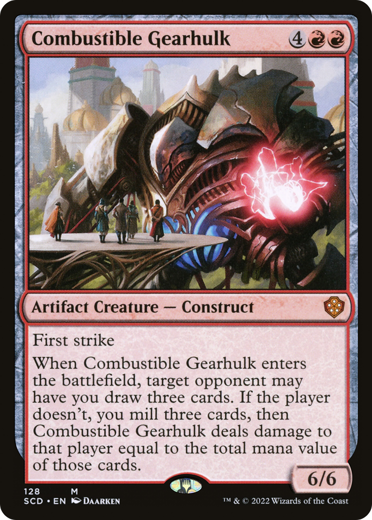 Combustible Gearhulk [Starter Commander Decks] | The CG Realm