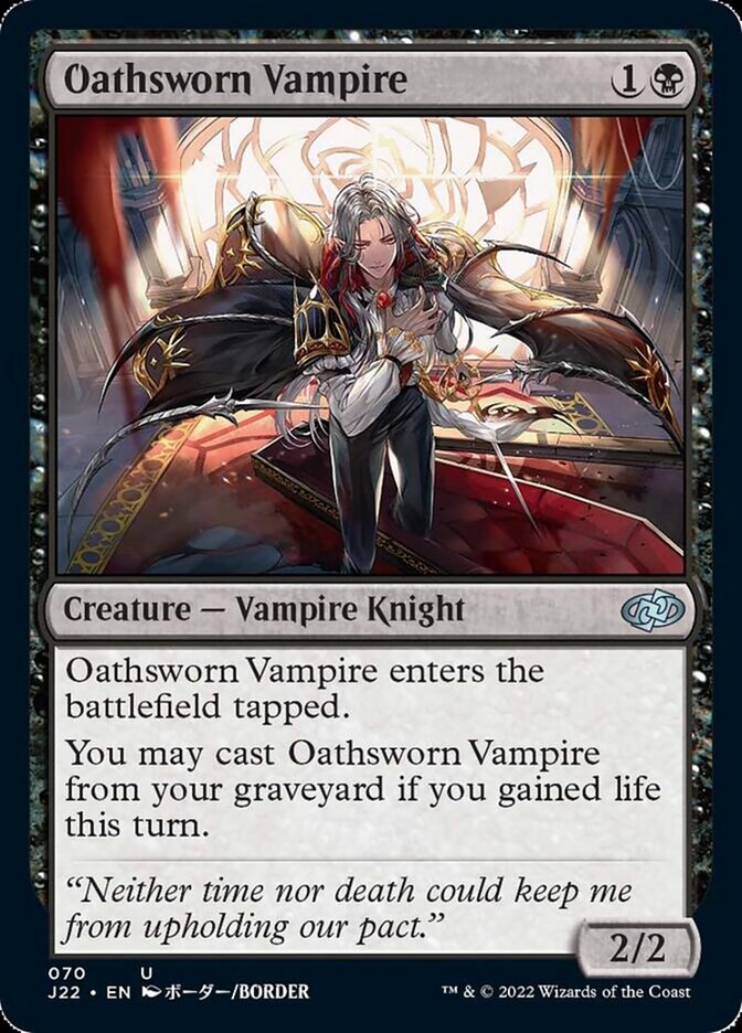 Oathsworn Vampire [Jumpstart 2022] | The CG Realm