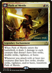 Path of Mettle // Metzali, Tower of Triumph [Rivals of Ixalan Prerelease Promos] | The CG Realm
