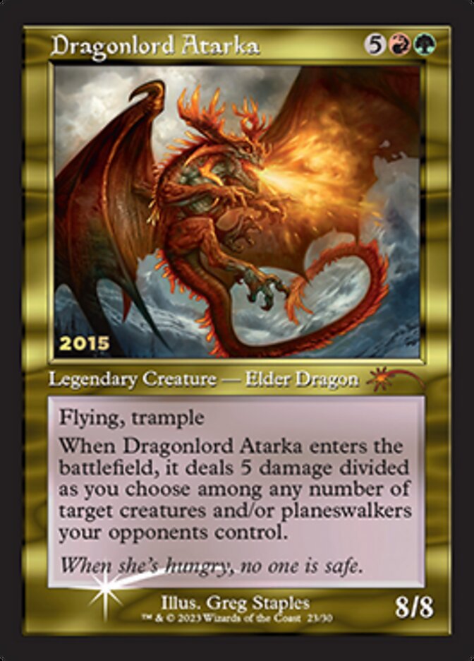 Dragonlord Atarka [30th Anniversary Promos] | The CG Realm