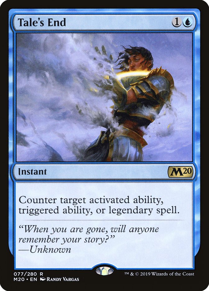 Tale's End [Core Set 2020] | The CG Realm