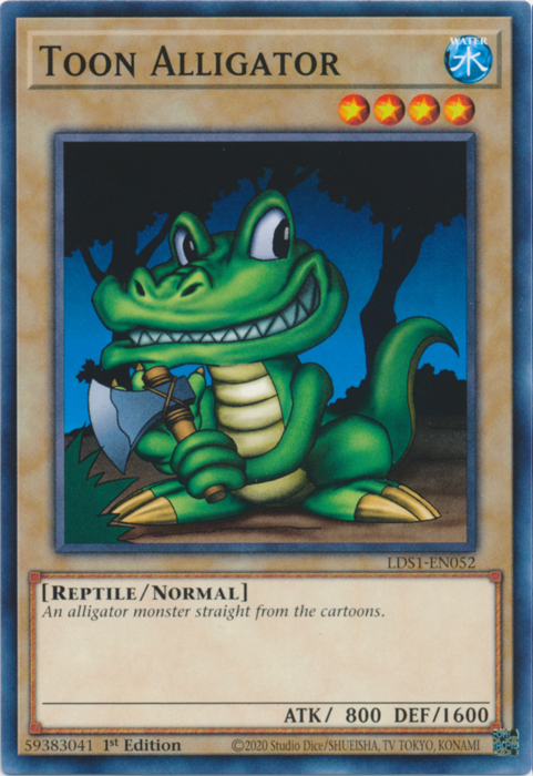 Toon Alligator [LDS1-EN052] Common | The CG Realm