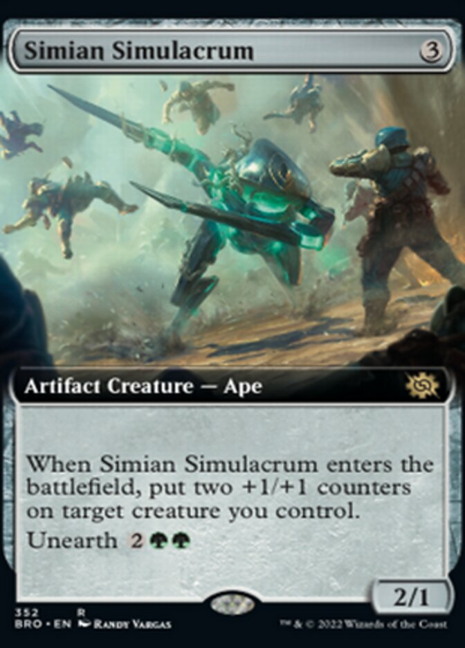 Simian Simulacrum (Extended Art) [The Brothers' War] | The CG Realm
