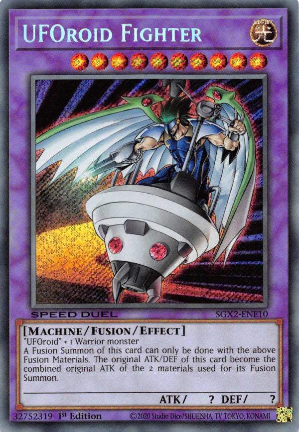 UFOroid Fighter [SGX2-ENE10] Secret Rare | The CG Realm