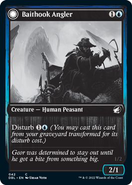 Baithook Angler (DBL-042) - Innistrad: Double Feature: (Double Faced Transform)