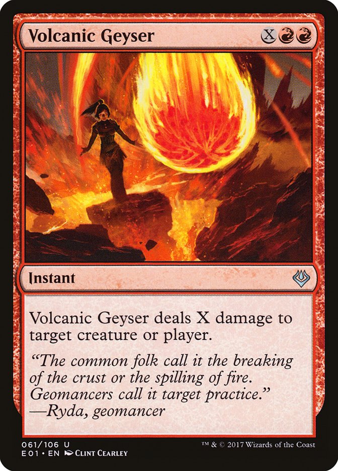 Volcanic Geyser [Archenemy: Nicol Bolas] | The CG Realm