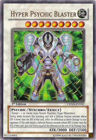Hyper Psychic Blaster [CRMS-EN042] Ultra Rare | The CG Realm