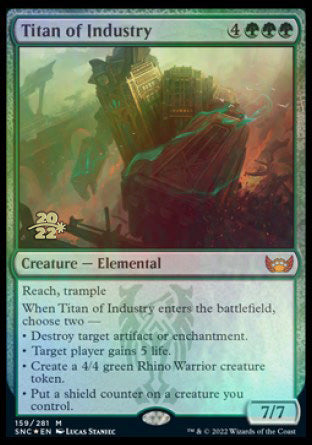 Titan of Industry [Streets of New Capenna Prerelease Promos] | The CG Realm