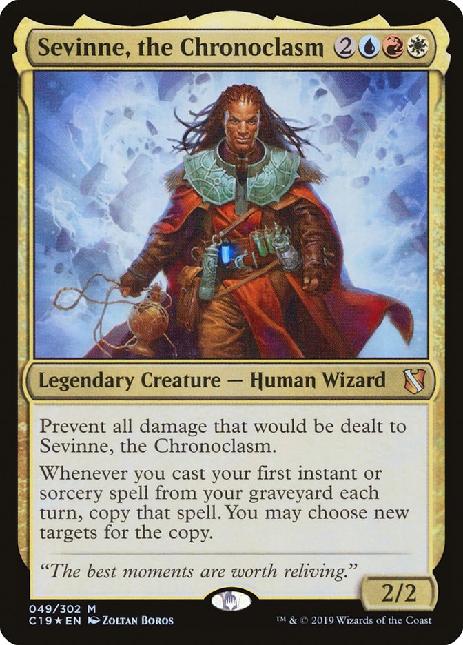 Sevinne, the Chronoclasm [Commander 2019] | The CG Realm