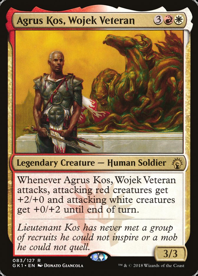 Agrus Kos, Wojek Veteran [Guilds of Ravnica Guild Kit] | The CG Realm