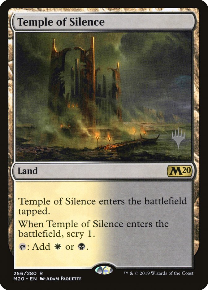 Temple of Silence (Promo Pack) [Core Set 2020 Promos] | The CG Realm
