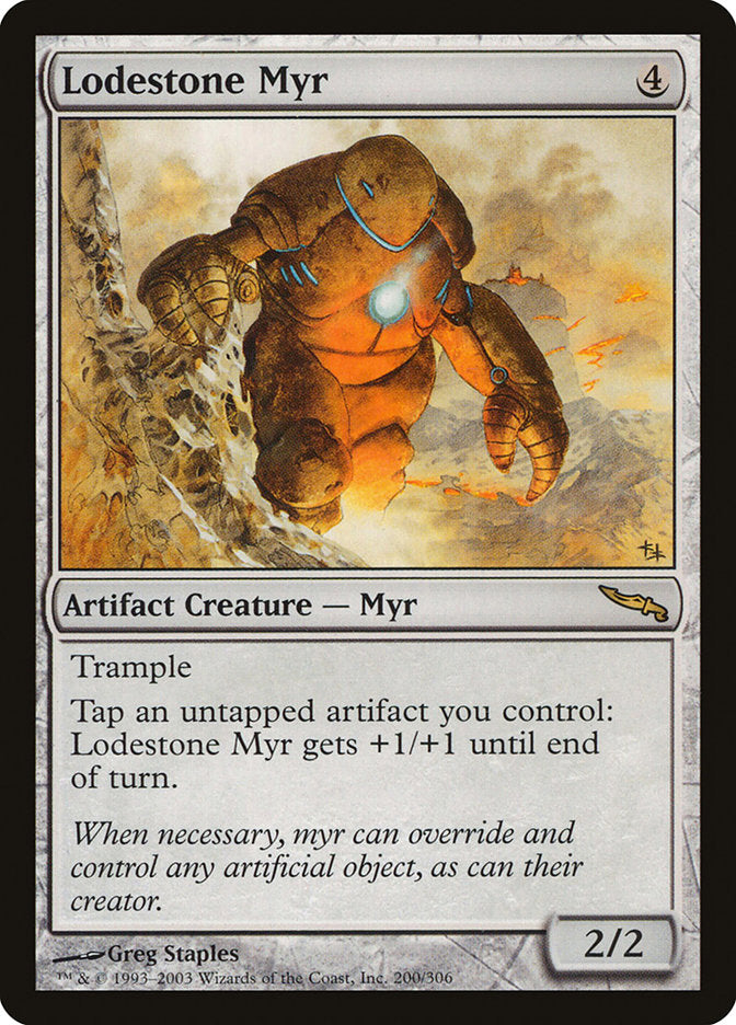 Lodestone Myr [Mirrodin] | The CG Realm