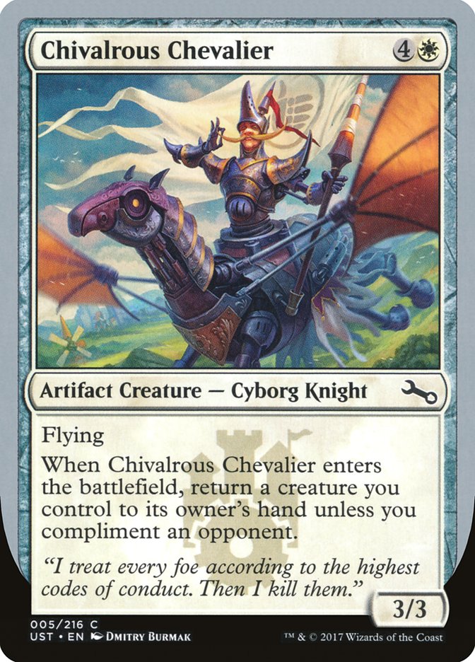 Chivalrous Chevalier [Unstable] | The CG Realm