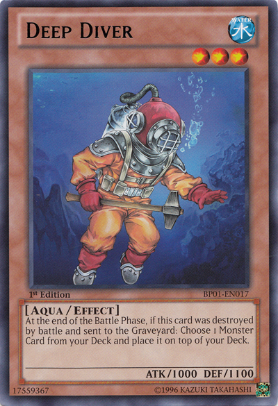 Deep Diver [BP01-EN017] Rare | The CG Realm