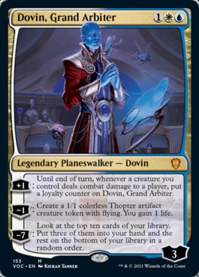 Dovin, Grand Arbiter [Innistrad: Crimson Vow Commander] | The CG Realm