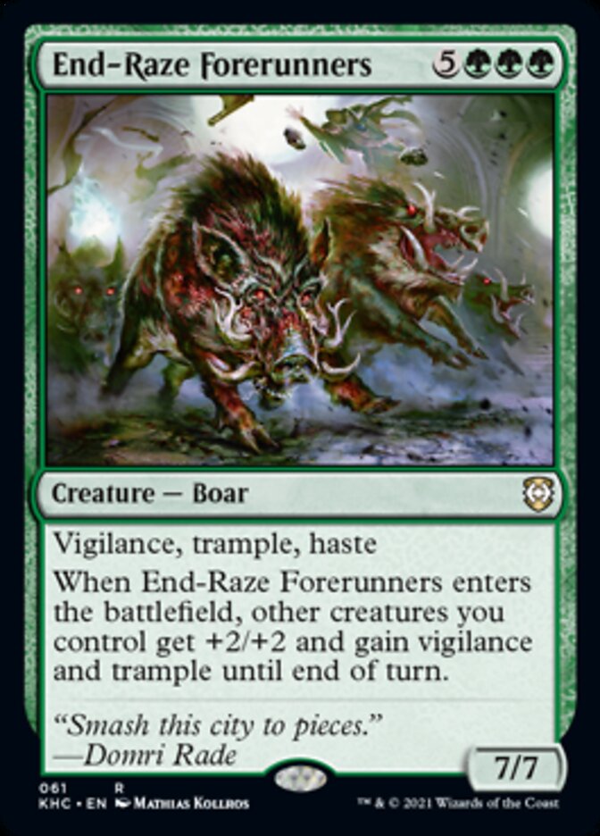 End-Raze Forerunners [Kaldheim Commander] | The CG Realm