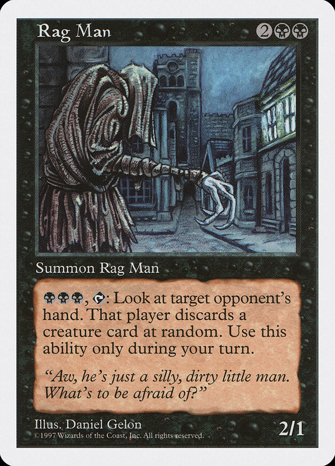 Rag Man [Fifth Edition] | The CG Realm