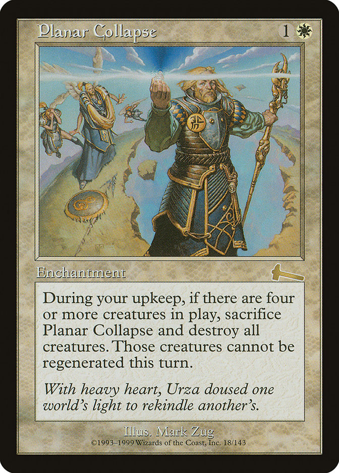 Planar Collapse [Urza's Legacy] | The CG Realm