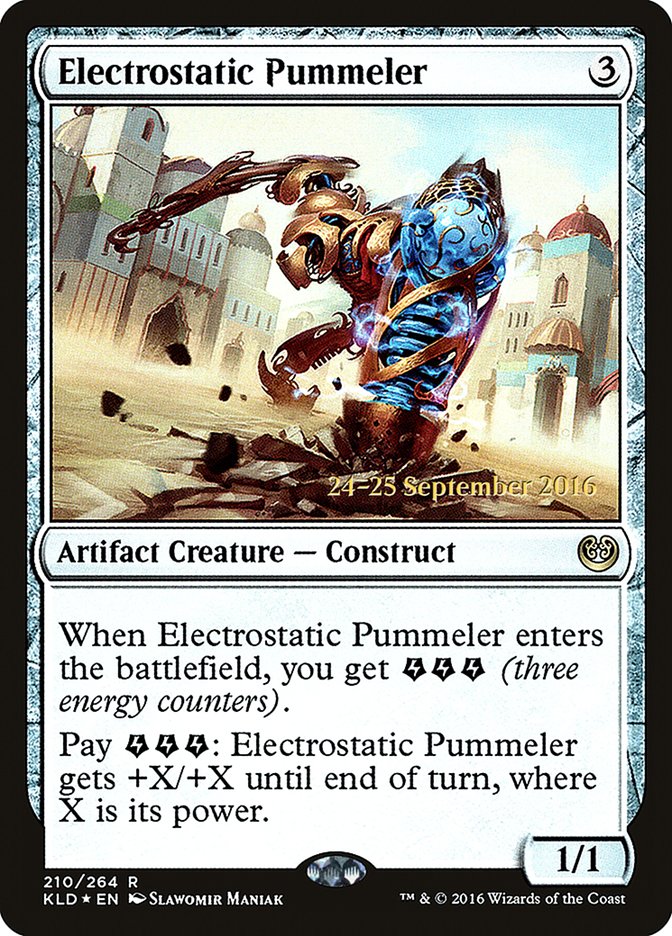 Electrostatic Pummeler [Kaladesh Prerelease Promos] | The CG Realm