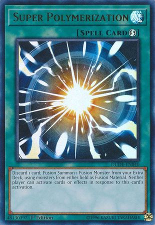 Super Polymerization [DUDE-EN040] Ultra Rare | The CG Realm