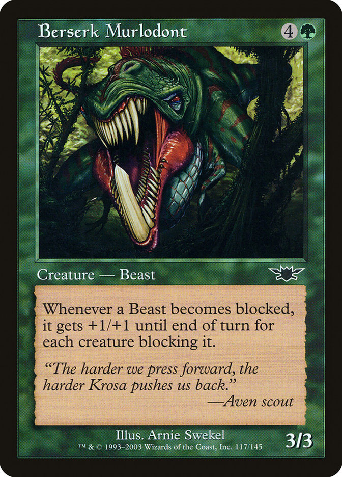 Berserk Murlodont [Legions] | The CG Realm