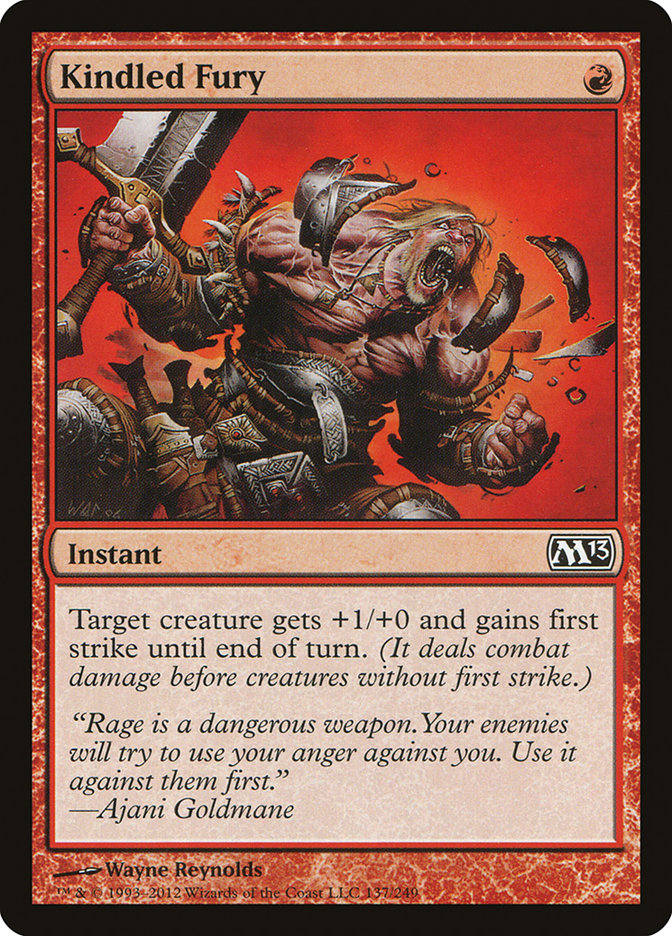 Kindled Fury [Magic 2013] | The CG Realm